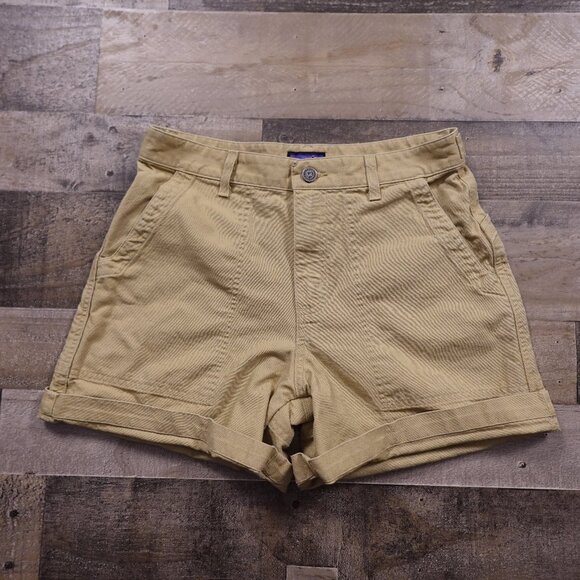 Patagonia Women’s Organic Cotton Shorts – Size 8Khaki5.5” Inseam